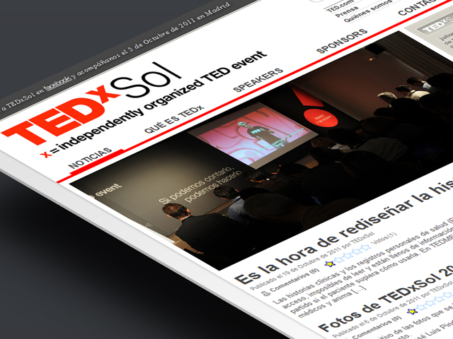 Website Tedx Sol